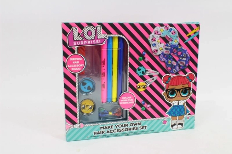 L.O.L. Surprise! creatieve set voor het maken van haaraccessoires