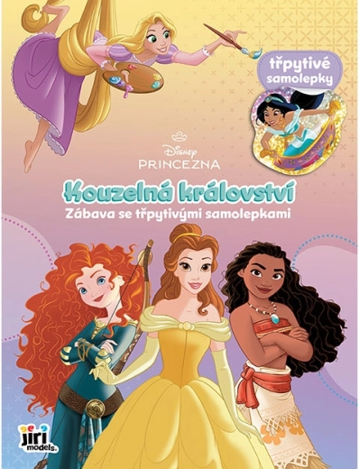Disney Prinsessen stickerboek met glitterstickers