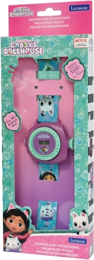 Lexibook kinder digitale projectiehorloge Gabby’s Poppenhuis