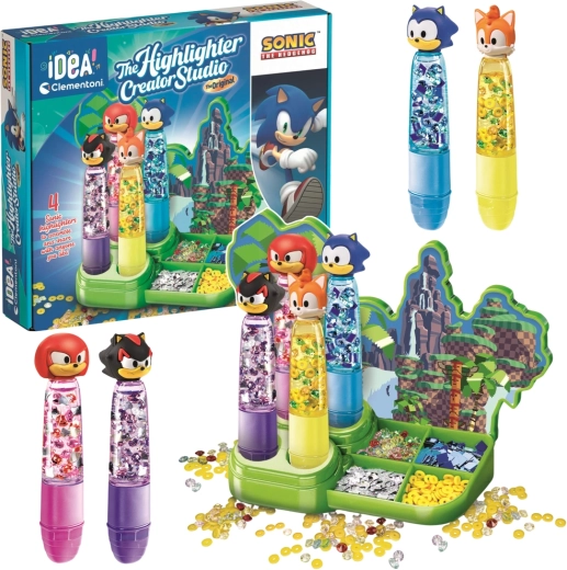 Creatieve set om Sonic-markeerstiften te maken