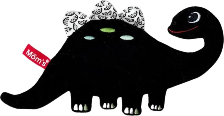 Contrasterende knisperende pluche dinosaurus voor baby’s 0+ Mom’s Care