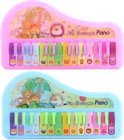Kinderpiano met diertjes op batterijen