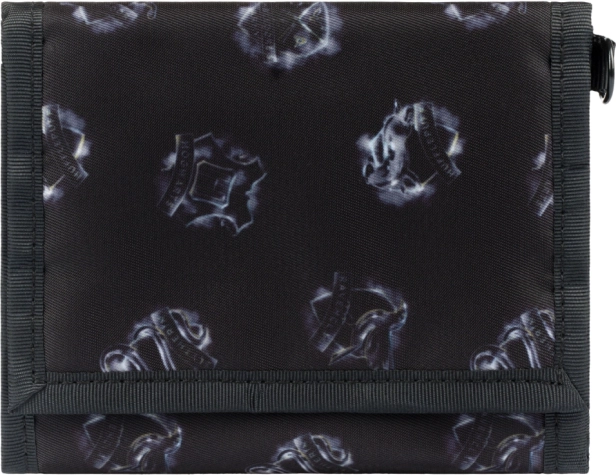 zwarte portemonnee met Harry Potter Hogwarts print