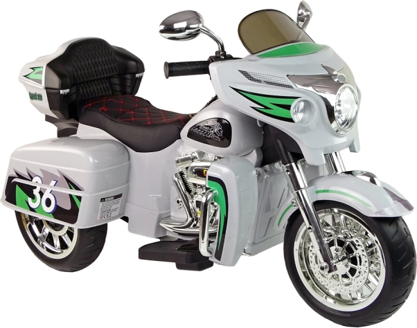 Elektrische driewieler voor kinderen Goldwing, grijs