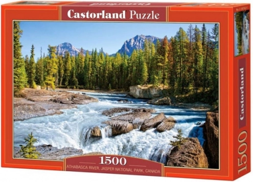 Puzzel 1500 st Athabasca River Jasper National Park