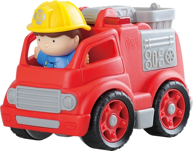 Playgo brandweerauto met figuurtje - 1 stuk