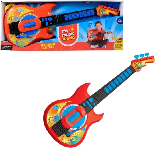 Elektrische rockgitaar voor kinderen op batterijen