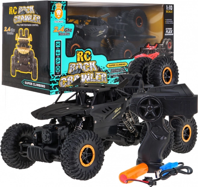 Crawler Rock voor kinderen 6+ Afstandsbediening 1:10 6x6 + reservewielen