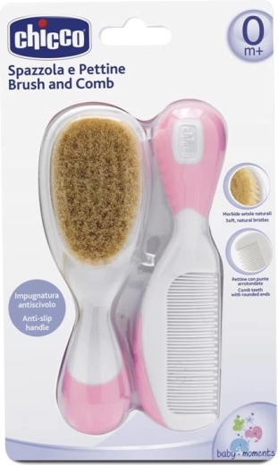 Chicco kam en borstel voor baby’s roze