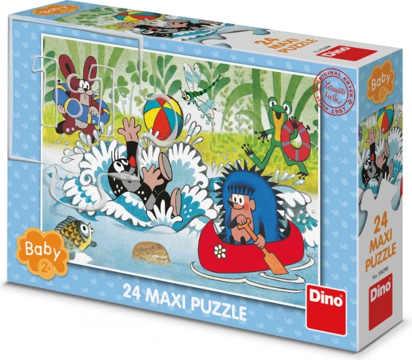 Puzzle DINO Molletje in het water 24 maxi-stukken