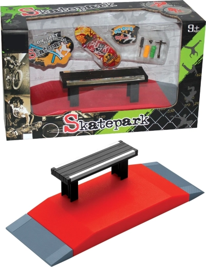 Skateboard met bankje – 3 varianten