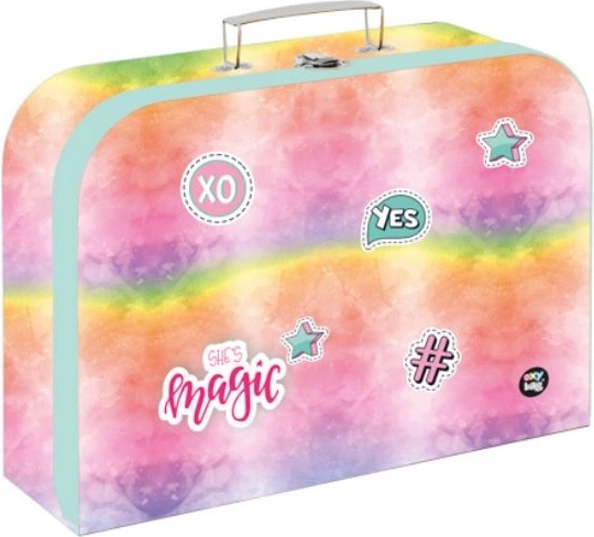 Kinder laminokoffertje Magic 34 cm