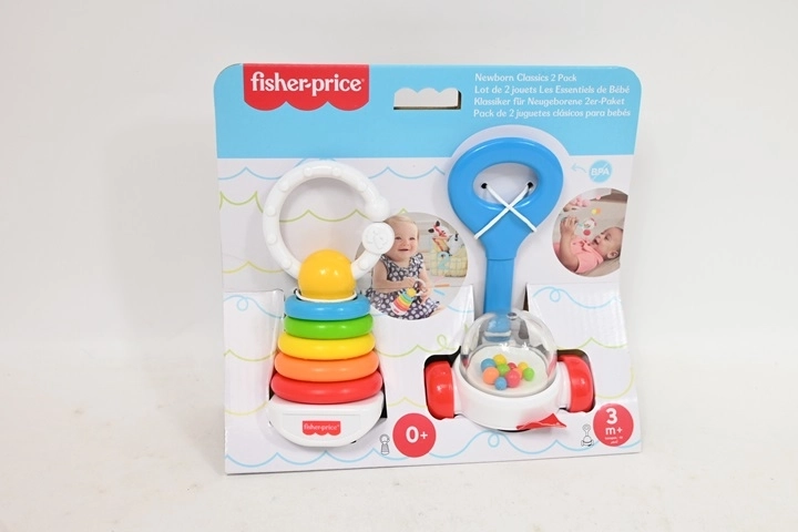 Fisher-Price set rammelaar en bijtring 2 stuks