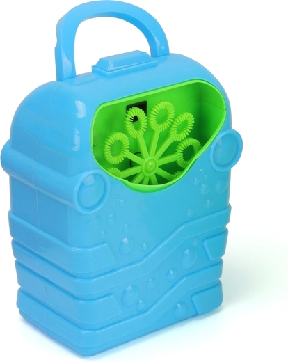 Automatische bellenblaasmachine – blauw