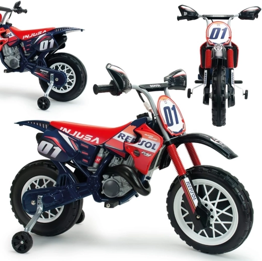 Elektrische kindermotor Injusa Repsol 6 V