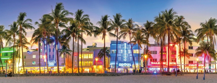 Panoramapuzzel Ocean Drive met 1000 stukjes