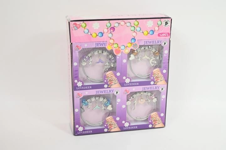 Lovedeer kinderarmband met charms-bedels – zeethema