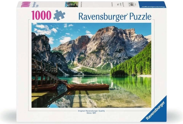 Ravensburger puzzel Lago di Braies, Italië 1000 stukjes