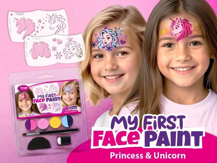 Gezichtsschminken voor kinderen – prinsessen en eenhoorns