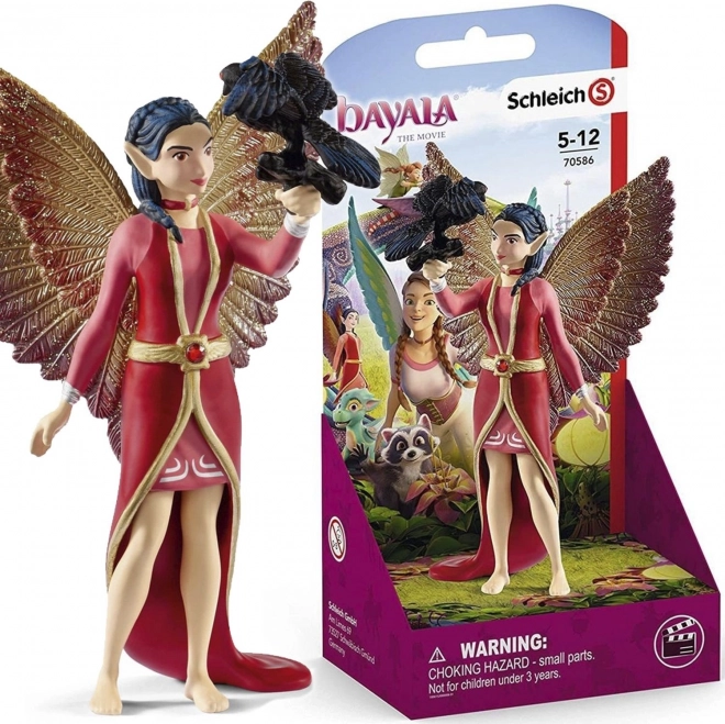 Schleich Bayala Nuray en raaf Munyn figuur
