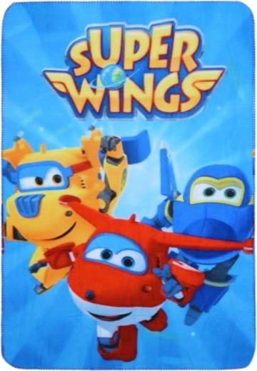 Fleecedeken Super Wings
