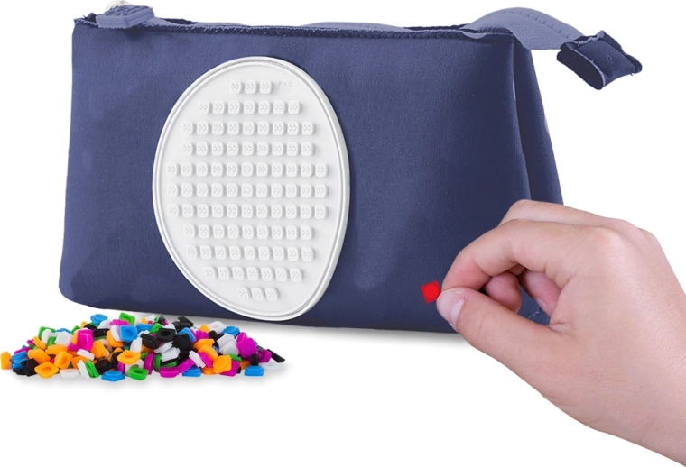 PIXIE CREW groot blauw etui