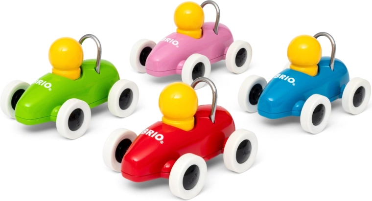 Brio opwindbare raceauto