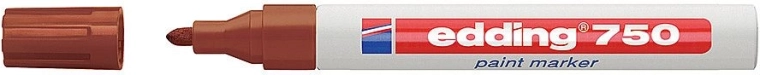 Lakstift edding 750, bruin