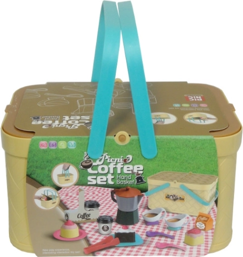 Picknickmand – picknickset met koffie voor kinderen