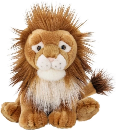 Pluchen leeuw bruin 25 cm