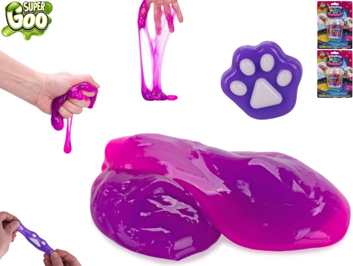 Super Goo regenboogboetseerklei met stretchspeeltje