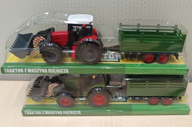 Tractor met aanhanger