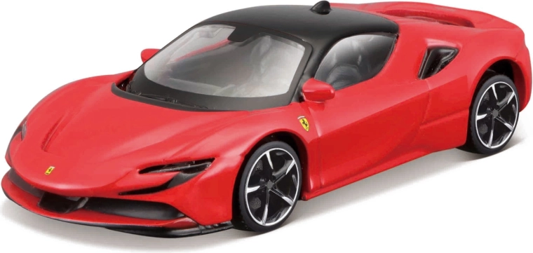 Maisto Speed Icons Ferrari SF90 Stradale rood-zwart 1:64