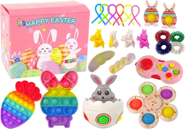 Paasset antistress-speelgoedsset Fidget Toys Pop It