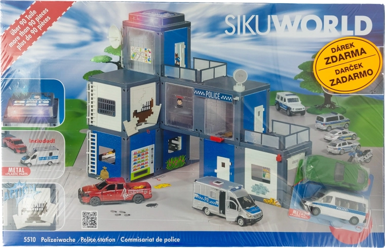 Siku World politiebureau met cadeaus – limited edition