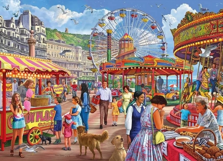Gibsons legpuzzel Promenade in Hastings 1000 stukjes