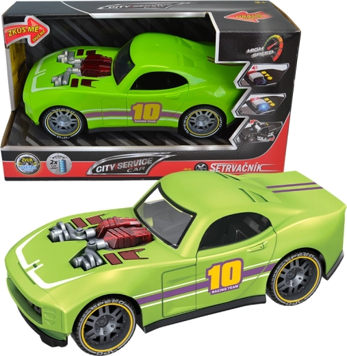 Stedelijke superauto 1:14 met lichten en geluiden