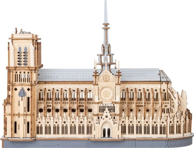 Rowood 3D houten puzzel kathedraal NOTRE-DAME, 330 stukjes