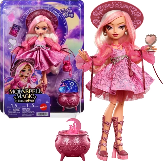 Monster High moonspell high carina song pop 26 cm met accessoires