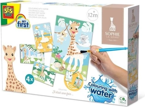 SES Sophie la girafe magisch schilderen met water