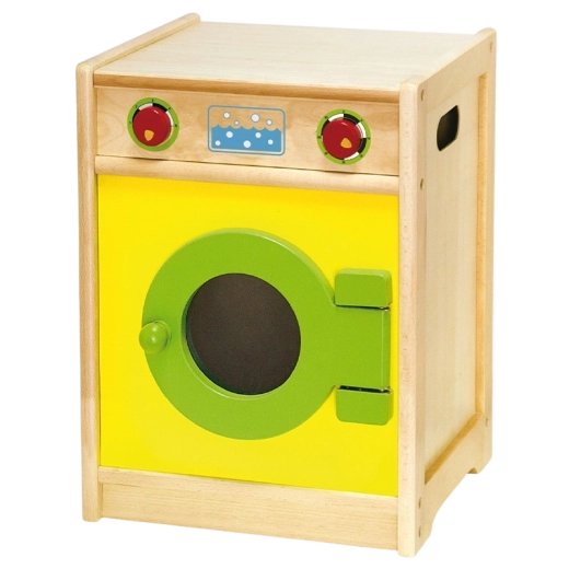 Houten kinderwasmachine Babu