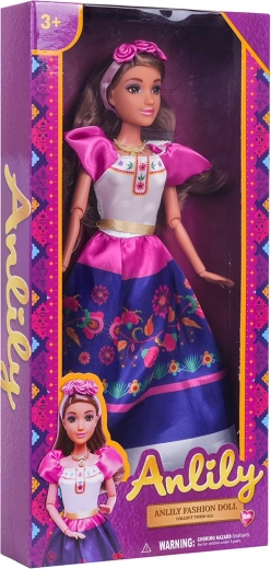 Pop Martyna in bloemenjurk met haarband