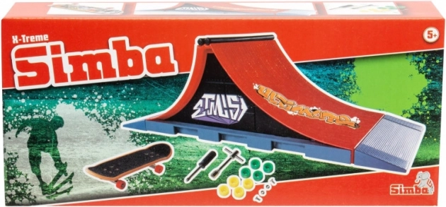 mini fingerboard met X-Treme ramp van SIMBA