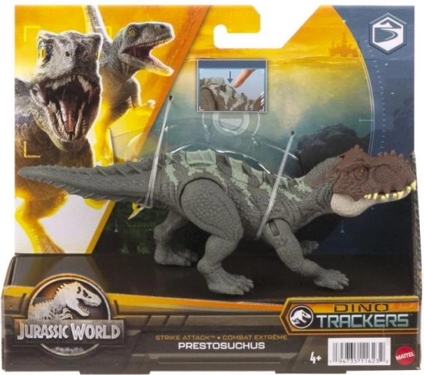 Dinosaurusspeelfiguur met aanvalsmechanisme JURASSIC WORLD DINO TRACKERS