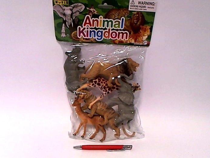 Set wilde dierenfiguren 12 cm (6 stuks)