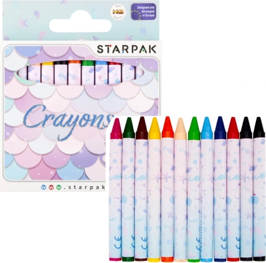 Waskrijtjes zeemeermin - 1 set
