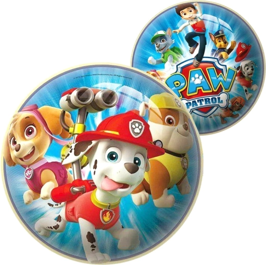 Rubberen bal Paw Patrol met pompje