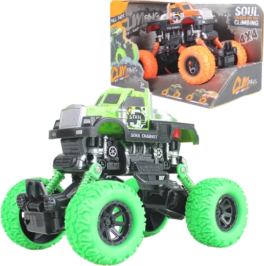 Terrein pull-back auto 1:36 met grafietdesign