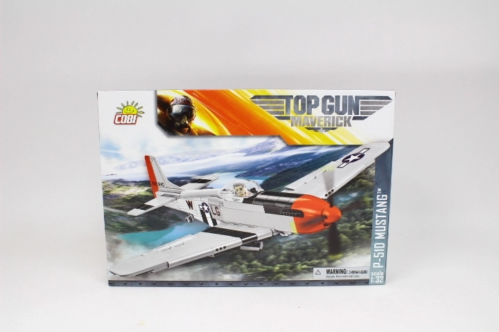 Cobi Top Gun P-51 Mustang bouwset 1:35 met piloot