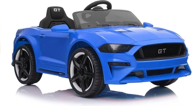 Elektrische kinderauto GT blauw gelakt